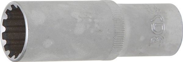Steckschlüssel-Einsatz Gear Lock, tief | Antrieb Innenvierkant 12,5 mm (1/2") | SW 19 mm