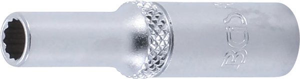 Steckschlüssel-Einsatz Zwölfkant, tief | Antrieb Innenvierkant 6,3 mm (1/4") | SW 5,5 mm