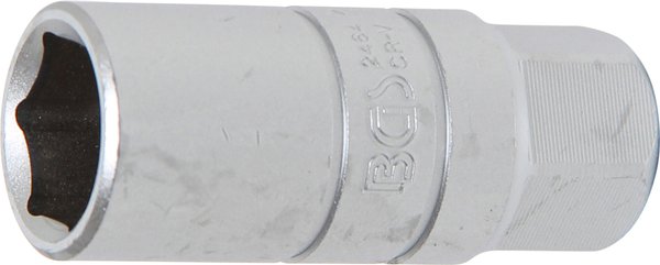 Zündkerzen-Einsatz Sechskant | Antrieb Innenvierkant 10 mm (3/8") | SW 18 mm