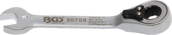 Ratschenring-Maulschlüssel | kurz | umschaltbar | SW 8 mm