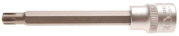Bit-Einsatz | Länge 100 mm | Antrieb Innenvierkant 10 mm (3/8") | Keil-Profil (für RIBE) M6