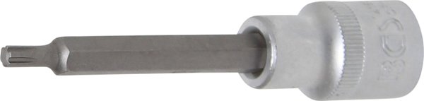Bit-Einsatz | Länge 100 mm | Antrieb Innenvierkant 12,5 mm (1/2") | Keil-Profil (für RIBE) M5