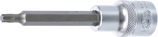 Bit-Einsatz | Länge 100 mm | Antrieb Innenvierkant 12,5 mm (1/2") | T-Profil (für Torx) T27
