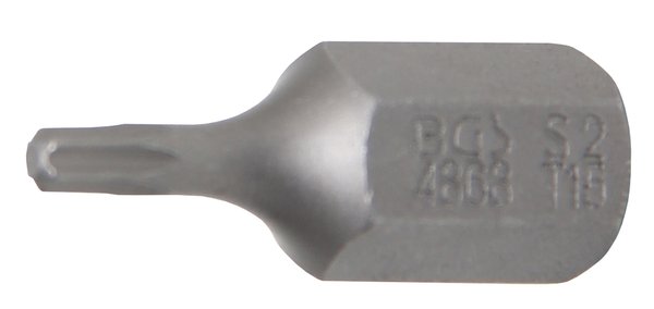 Bit | Antrieb Außensechskant 10 mm (3/8") | T-Profil (für Torx) T15