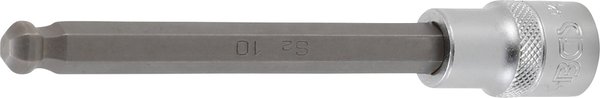 Bit-Einsatz | Länge 140 mm | Antrieb Innenvierkant (1/2") | Innensechskant mit Kugelkopf 10 mm