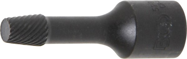 Spiral-Steckschlüssel-Einsatz / Schraubenausdreher | Antrieb Innenvierkant 10 mm (3/8") | 8 mm