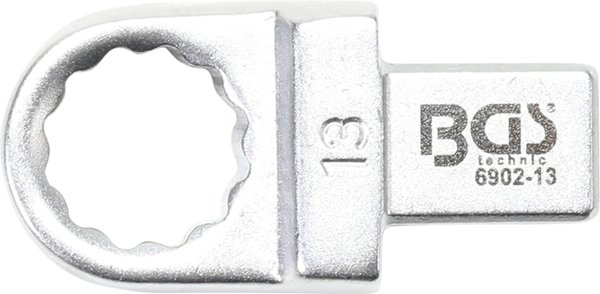 Einsteck-Ringschlüssel | 13 mm | Aufnahme 9 x 12 mm