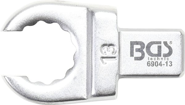 Einsteck-Ringschlüssel | offen | 13 mm | Aufnahme 9 x 12 mm