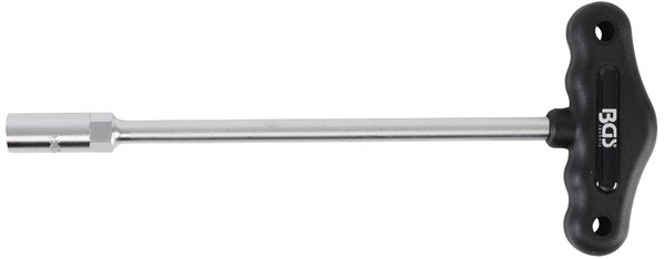 Steckschlüssel mit T-Griff, Sechskant | SW 12 mm
