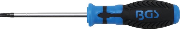 Schraubendreher | T-Profil (für Torx) mit Bohrung T27 | Klingenlänge 100 mm
