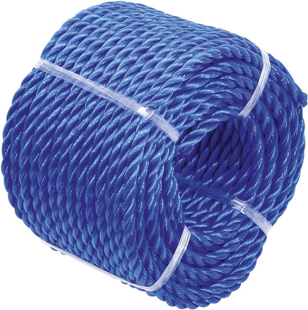 Kunststoff-Seil / Allzweckseil | 4 mm x 20 m | blau
