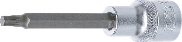 Bit-Einsatz | Länge 100 mm | Antrieb Innenvierkant  12,5 mm (1/2") | T-Profil (für Torx) T35